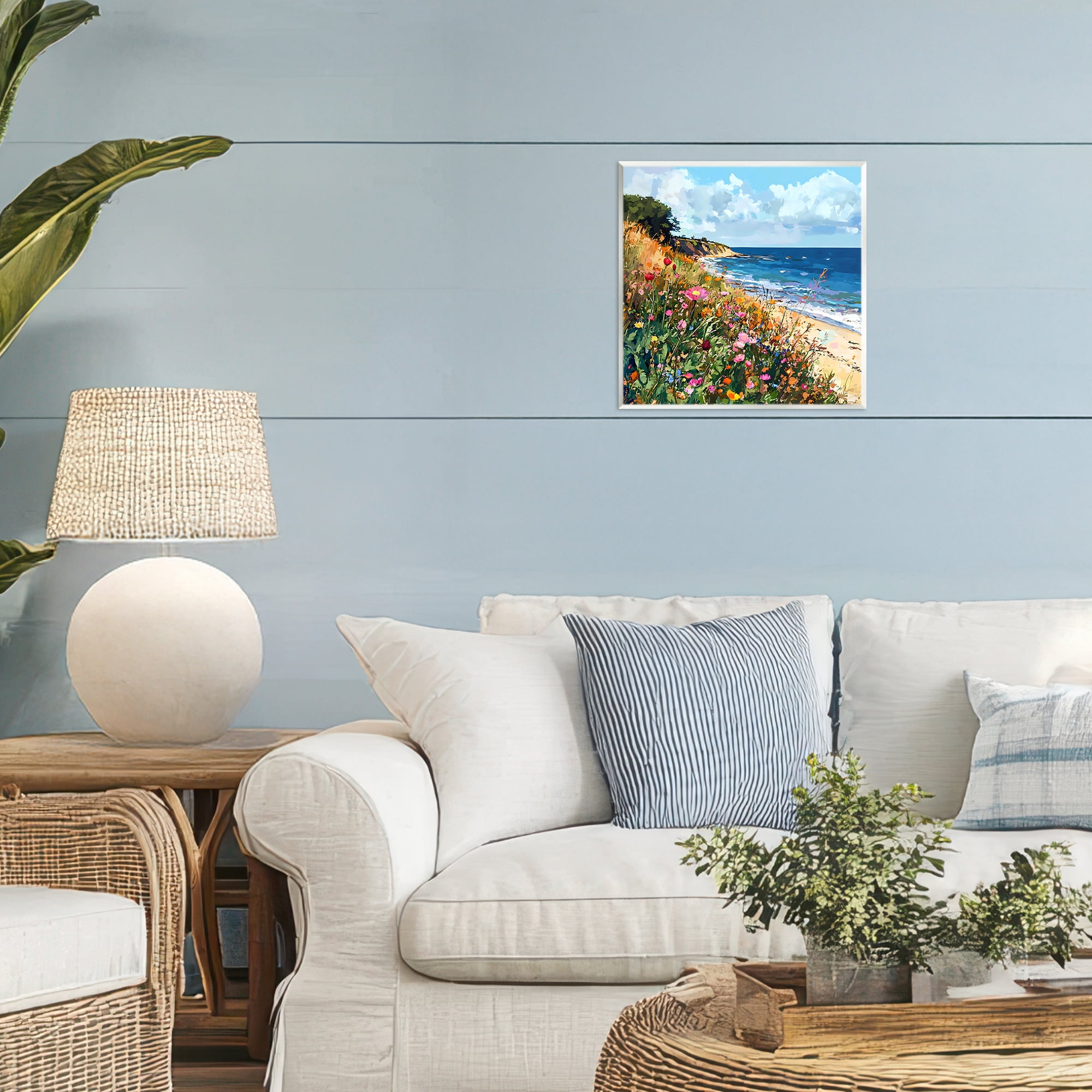 Stupell Industries Enchanted Oceanside Meadow Wall Plaque Art, design by Creative Studio