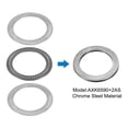 thumbnail image 4 of 4 Sets AXK6590+2AS Thrust Needle Roller Bearings, 65x90x5mm Chrome Steel Needles Roller Bearing, (ABEC 5), 4 of 5