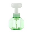 thumbnail image 2 of Dispensador de jabón en espuma de plástico con forma de flor, rellenable, para hacer burbujas. Verde, 2 of 9