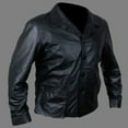 thumbnail image 4 of Noora Lambskin Black Leather Biker Jacket Club Outwear Jacket Warm Leather Jacket for Men, 4 of 7