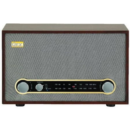 radio fm am bluetooth retro qfx walmart rotation