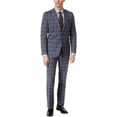 thumbnail image 1 of Ben Sherman Mens 2-Piece Formal Tuxedo, Blue, 42 SHORT  / W x L, 1 of 1