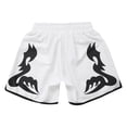 thumbnail image 4 of YONGHS Kids Boys Girls Boxing Shorts Muay Thai Kickboxing MMA Gym Training Trunks Type H 7-8, 4 of 7