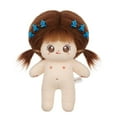 20CM No-attribute Cotton Doll Naked Baby No Skeleton Frieds Hair Star ...