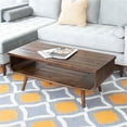 thumbnail image 2 of Allora Table Basse en Teck de Style Mi-Siècle, Brun, 2 of 5