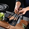 thumbnail image 3 of Essential Kitchen Utensils Set - Multi-Purpose Cooking Tools for Home Kitchen, Durable Heat-Resistant Utensils Including Spatula, Ladle & Turner, Perfect for Baking, Frying & Stir-Frying, F, 3 of 6