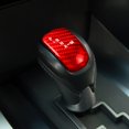 thumbnail image 4 of Red Carbon Fiber Center Console Gear Shift Knob Cover For Nissan Gtr R35 2008-16, 4 of 9