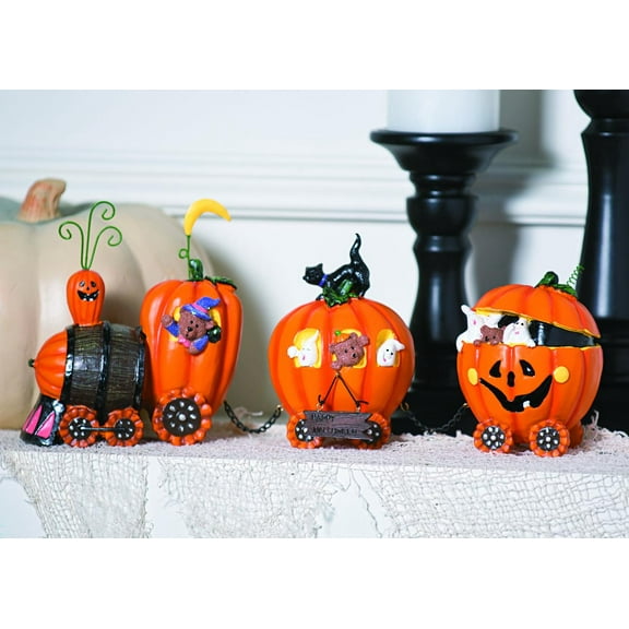 Pumpkin Express Train - Home Decor - 1 Piece