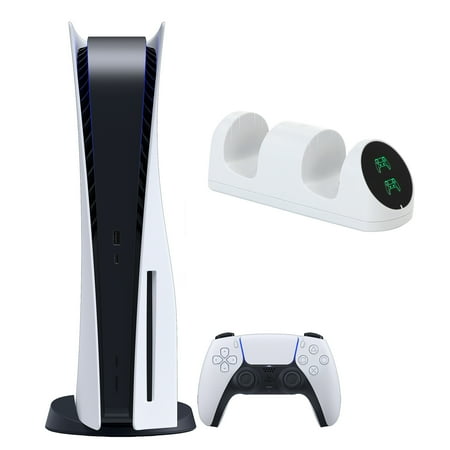 Sony PlayStation 5 Disc Version Console with Dual Charging Dock