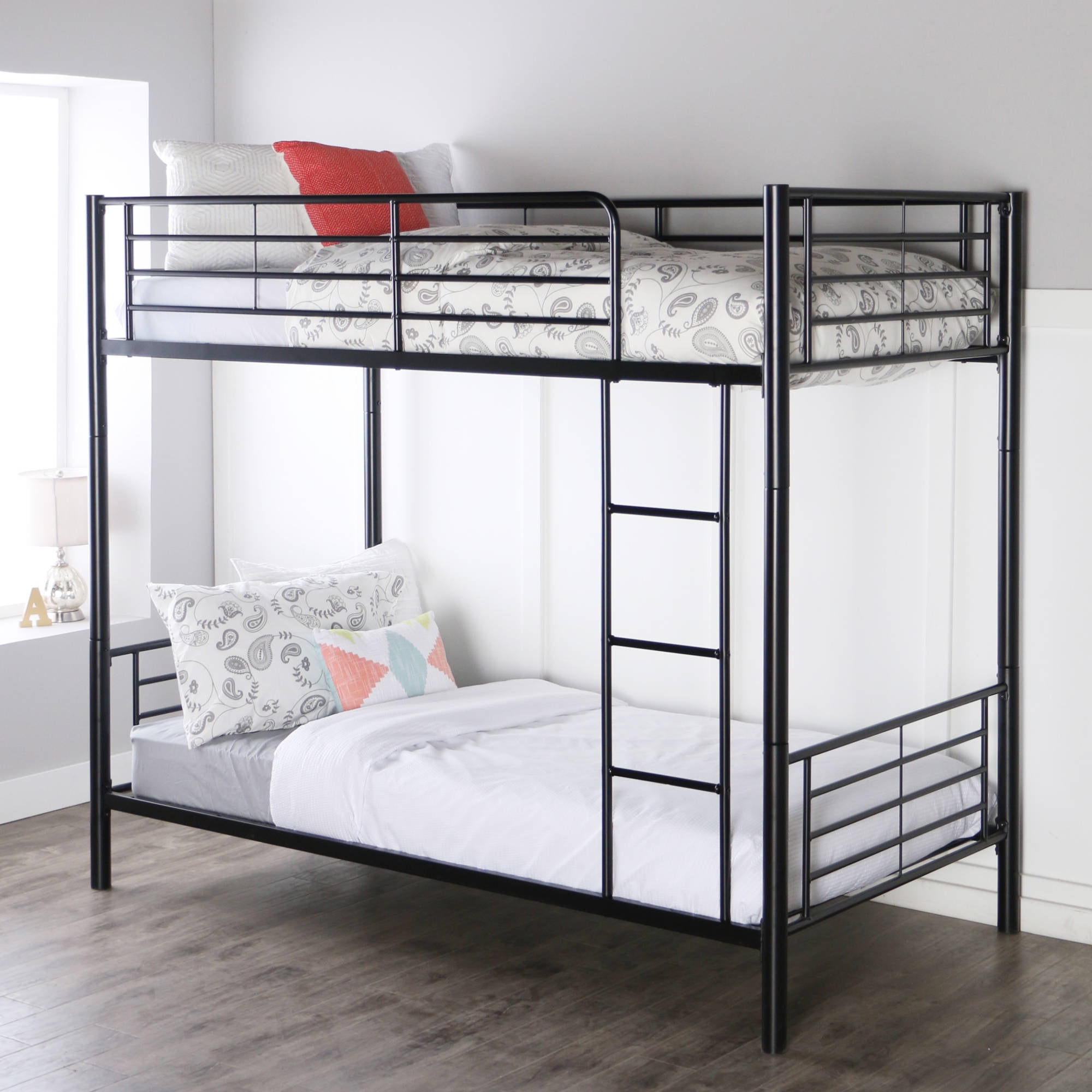 twin size metal bunk beds