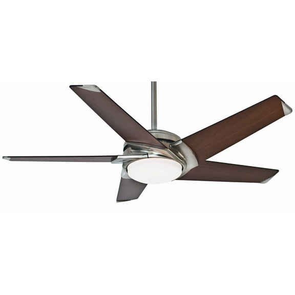 59164-Casablanca Fans-Stealth Dc - 5 Blade 54 Inch Ceiling Fan With Integrated Control System In Rustic Modern Style And Includes 5 Motor Speed