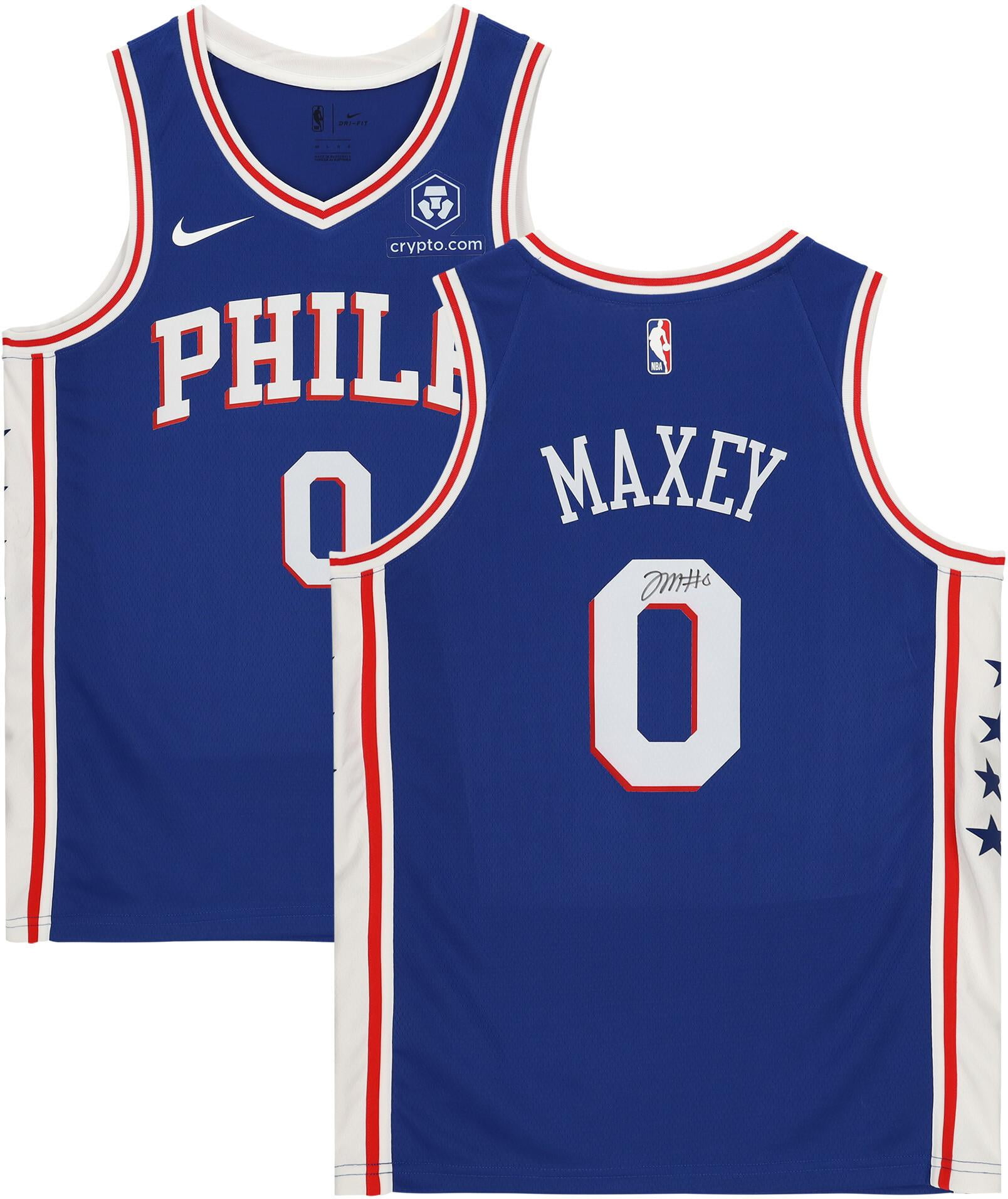 Tyrese Maxey Philadelphia 76ers Autographed Blue 2020-2021 Icon with Patch  Authentic Jersey - Fanatics Authentic Certified - Walmart.com