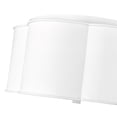 thumbnail image 5 of Millennium Lighting   3 Light Flush Mount Fixture Matte White, 5 of 5
