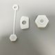 thumbnail image 5 of Juego de 3 tapones antidesbordamiento de silicona para taza de acompañamiento, accesorios para tapa de pajita y taza térmica, tapón a prueba de fugas para taza, 5 of 5