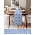 thumbnail image 6 of Table Runner Dresser Scarf 13 x 70 Inch Classic Summer Blue Coral Shell Starfish Table Runners Non-Slip Heat Kitchen Dining Table Decor for Indoor Outdoor Home Party Decoration, 6 of 7