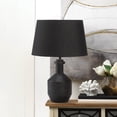 thumbnail image 3 of Lamp with Geometric Detailing - Black, 3 of 3