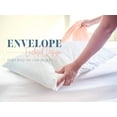 thumbnail image 3 of Elegant Comfort 4-PACK Solid Pillowcases 1500 Thread Count Egyptian Quality - Easy Care, Smooth Weave, Wrinkle and Stain Resistant, Easy Slip-On, 4-Piece Set, Standard/Queen Pillowcase, Turquoise, 3 of 5
