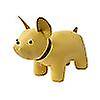 thumbnail image 5 of Reposapiés con forma de animal Yuxing taburete ergonómico estable amarillo, 5 of 5