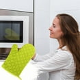 thumbnail image 3 of Zmeidao Kitchen Cooking Microwave Oven Gloves Glove Pot Pad Four-piece Heat Protection Microwave Oven Supplies, 3 of 7