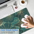 thumbnail image 4 of Green Tropical Leaves Ultra Large Mouse Pad: XXL Size Gaming Mousepad, Large Extended Full Size Desk Mat, Perfect for Keyboards, Laptops & Computers - 31.5x11.8 Inch, 4 of 7