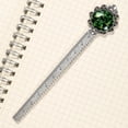 thumbnail image 3 of St. Patrick's Day Vintage Silver Lace-Edged Bookmark: a Gift for Readers and Book Lovers, 3 of 5