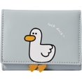 thumbnail image 1 of Monedero pequeño con diseño de pato en 3D para niñas Xemadio WMZL-2132-2, 1 of 7