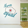 thumbnail image 3 of Girls Nurse Squad Cute Girly Wall Decal Decoration Nursing Medical Health Caretaker Vinyl Decal Lasts Years and Easily Removable - Size: 20 In(W) x 20 In(H), 3 of 5