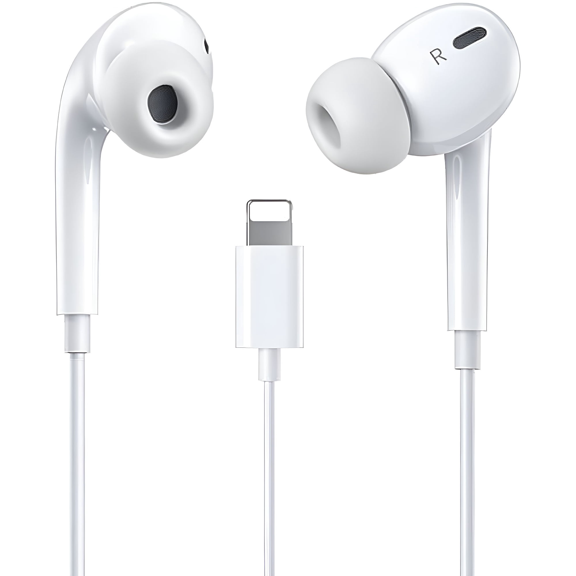 GJX Wired Headphones. Earbuds with Built-In Microphone And Volume Control. Compatible with Iphone 14/13/12/11/Xr/Xs/X/8/7/Se