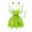 Green, variant on DPOIS Kids Girls Fairy Princess Dress Fancy Birthday Party Dress up Set Halloween Outfits Green 3-4