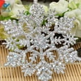 thumbnail image 5 of Deago 12 Pcs Christmas Plastic Glitter Snowflake Ornaments Decoration For Tree Holiday Xmas Party Store Home Décor (3.93inch), 5 of 8