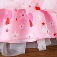 thumbnail image 3 of EnJoCho Baby Girls Valentines Outfit Set 3 Piece Long Sleeve Dress Skirt Accessory First Birthday Clothing Party Festival Celebration Holiday Pageant Christening Special Event Dress, 3 of 6