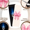 thumbnail image 4 of Coquette 2 Pcs School Locker Magnetic Wallpaper 12" x 36" Cute Pink Ribbon Bow Heart Reusable Removable Locker Accessories Back to School Supplies, 4 of 7