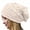 Beige, variant on Beanies,Beanie Hats Women's Fashionable Warm Knitted Hat Small Woolen Hat Casual Hat Winter Hats,Hats for Women Black