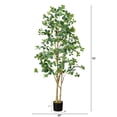 thumbnail image 3 of Nearly Natural Potted Black Olive Artificial Tree - 6' - Green, 3 of 8