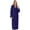 Blue, variant on - Terry Cotton Robes for Women and Men, Terry Shawl Collar Bathrobe, One Size, Unisex for Men and Women