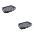 thumbnail image 4 of Greeniant Variedad de colores Cama para perros y duradera para perros Cama para mascotas Cama para gatos Fácil de limpiar gris oscuro S 38*28cm gris oscuro S, 38*28cm 2Conjunto, 4 of 6