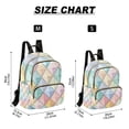 thumbnail image 2 of FORMRS Mini Backpack Purse for Women Travel Daypack Casual Shoulder Bag, Colorful Geometric, 2 of 7