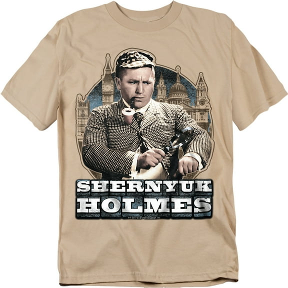 Three Stooges T-Shirt Shernyuk Holmes Unisex Graphic Tee For Men & Women