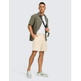 thumbnail image 3 of CRZ YOGA Men's All Day Comfy Golf Shorts 7" Stretch Lightweight Casual Workwear with Pockets, 3 of 3