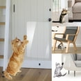 thumbnail image 4 of Cat Scratch Deterrent Sofa Protector - PVC Clear Removable Anti Scratch Furniture Guard, Non-Slip Matte Surface, Protects Couches from Cat Damage (30.5 x 43 cm), 4 of 5