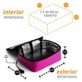 thumbnail image 2 of HotLogic Mini Portable Thermal Food Warmer for Home, Office, & Travel, Pink, 2 of 7