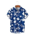 thumbnail image 6 of Iyufng Summer Shirts for Men Short Sleeve Hawaiian Shirts Printed Casual Beach Shirts, 6 of 8