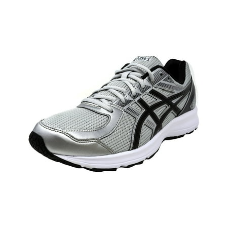 Asics Men's Jolt Glacier Grey / Black Carbon Ankle-High Running Shoe - (Best Asics Trail Running Shoes)