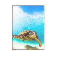 thumbnail image 1 of RYLABLUE Turtle Couch Sofa or Bed Fleece Blanket Throw 58x80 inches, 1 of 3