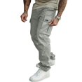 thumbnail image 3 of gzxflxpge Cargo Pants Men Casual Outdoor Work Relaxed Fit Sweatpants Trendy Breathable Work Pants with Multi Pockets Light Gray XL, 3 of 10
