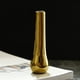 thumbnail image 2 of Jarrón nórdico de cerámica de lujo dorado coleccionable elegante para decoración del hogar 4 × 13cm, 2 of 9