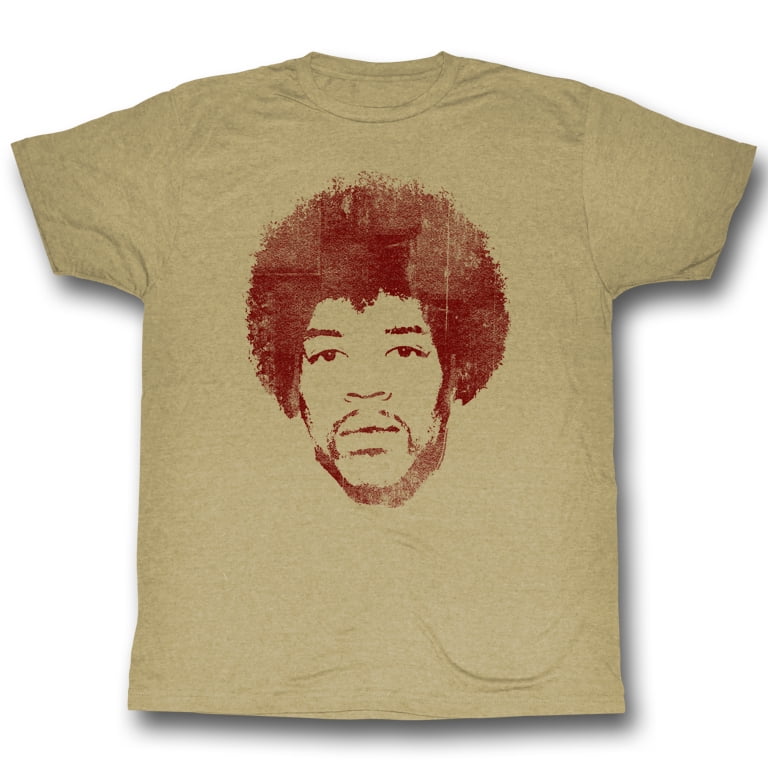 NEW & OFFICIAL! Jimi Hendrix 'Let Me Live' T-Shirt Khaki