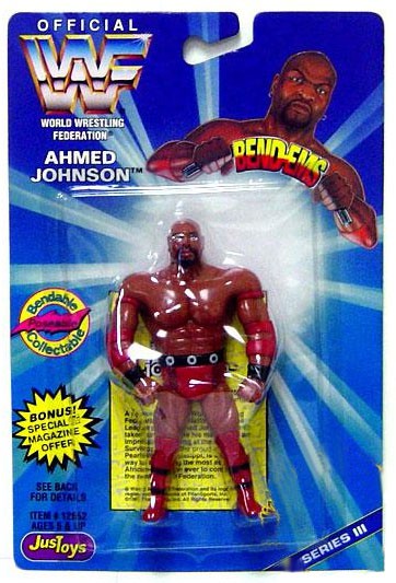 ahmed johnson action figure