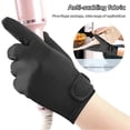 thumbnail image 2 of 1pc Hair Styling Glove Anti-scalding Hairdressing Full Finger Glove Heat-resistant Left Right Hand Protection Hair Curling Iron Wand Hot Brush Glove, 2 of 4