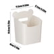 thumbnail image 3 of Organizador de Cubos de Almacenamiento, Caja Colgante, Organizador de Cocina de Pared, Cesta para Jengibre y Ajo, Adhesivo Sin Taladro, Beige, Transparente, Verde, 14,6 X 11,5 X 8,7 Cm, 1 Contenedor, 3 of 6